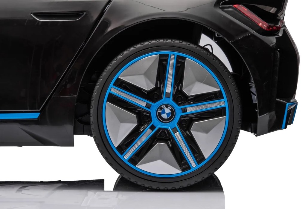 Detské elektrické autíčko na diaľkové ovládanie BestBerg BBCC-20B - BMW i4 / od 3 rokov / nosnosť 30 kg / čierne