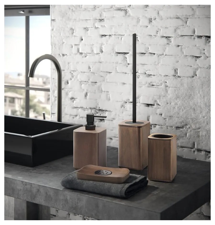 Hnedý dávkovač mydla 150 ml Gedy Dafne – Sapho