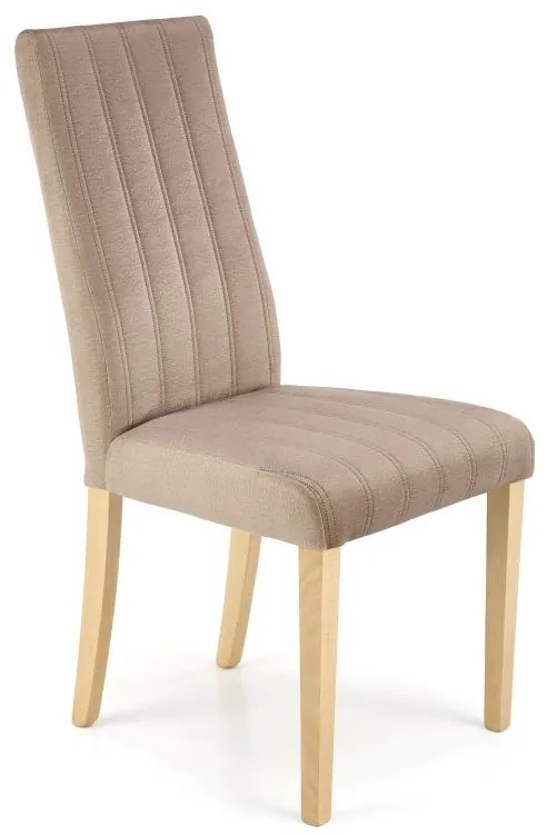 Jedálenská stolička DIEGO 3 dub medový, béžovo hnedá