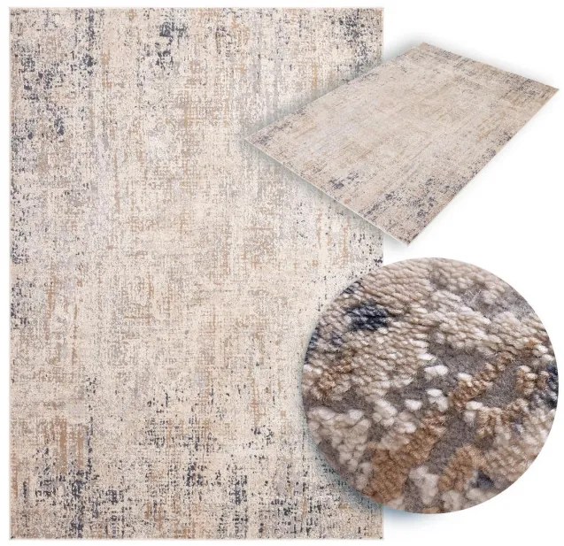 Koberec Pula Z285B svetlosivý / béžový