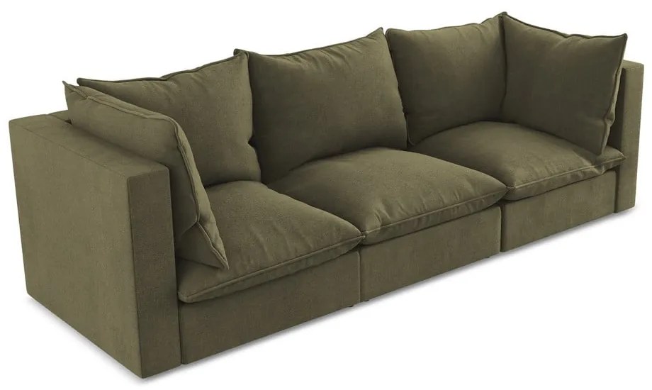 Khaki pohovka 255 cm Manao – Makamii