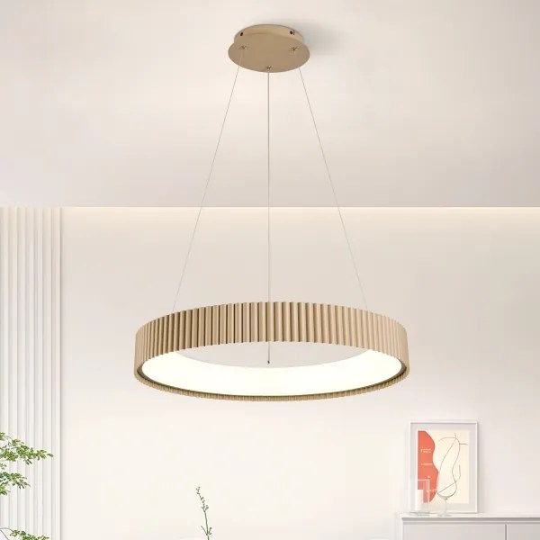 Brilagi - stmievateľný LED luster na lanku FALCON MODERN LED/54W/230V 60 cm béžová+ DO