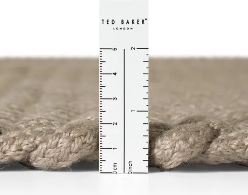 Koberec Ted Baker Southwark Rope béžový / sivý