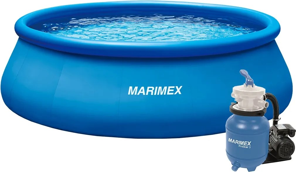 Marimex | Bazén Marimex Tampa 3,66x0,91 m s pieskovou filtráciou ProStar 3 | 19900020
