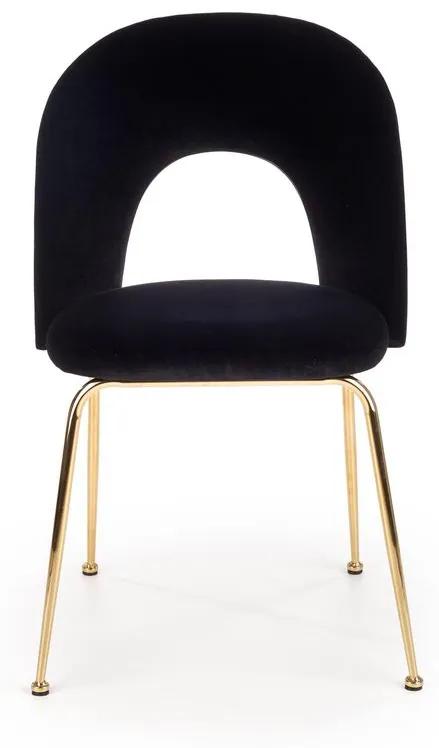 Halmar Jedálenská stolička K385 - černá