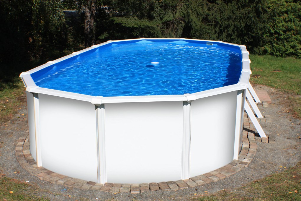 Bazén Planet Pool Classic WHITE/Blue - bazén 610 x 360 x 120 cm vrátane skimmera