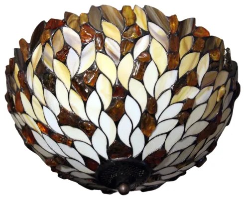 Stropná lampa do obývačky 40Ø AMBER