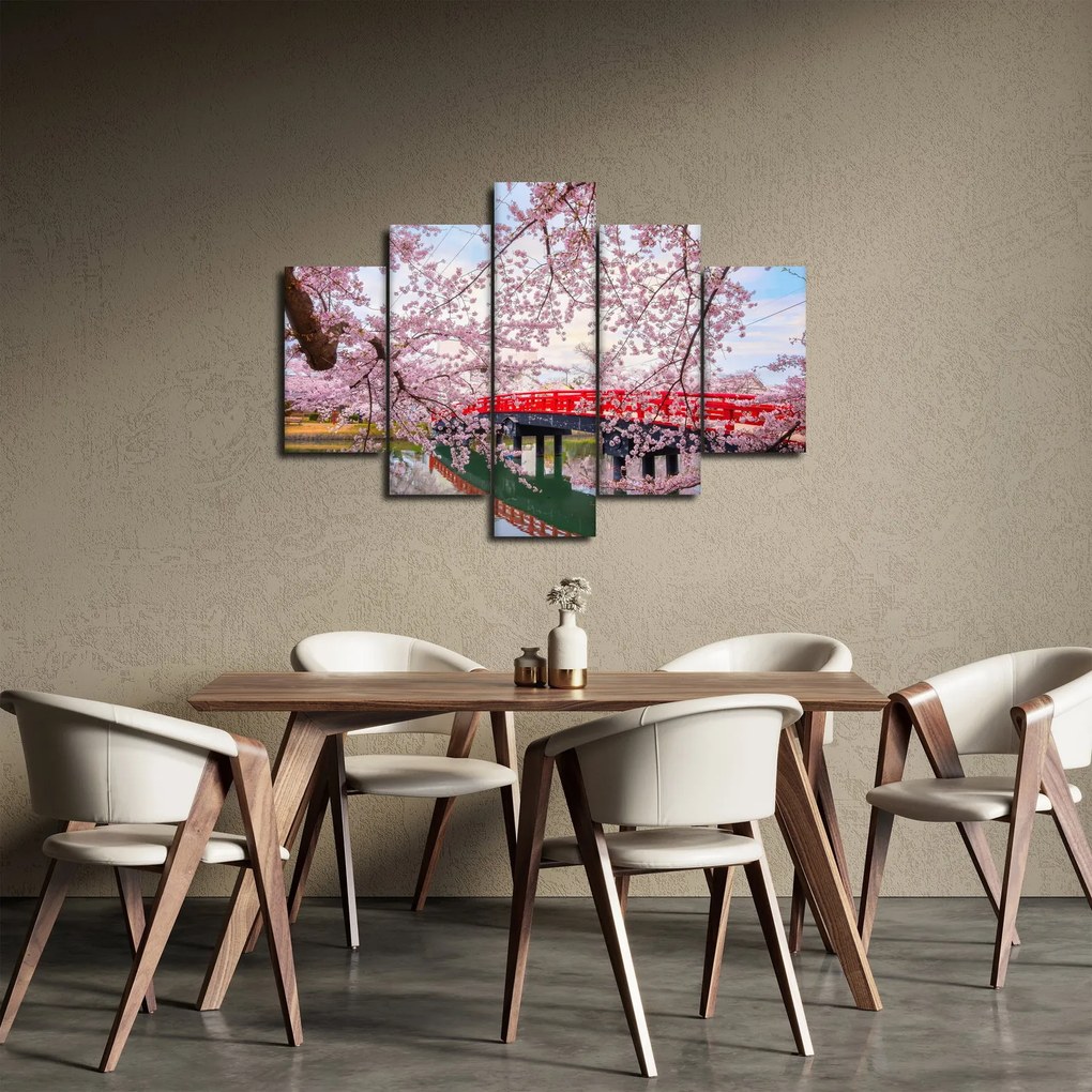 Obraz - Hirosaki, Japonsko (150x105 cm)