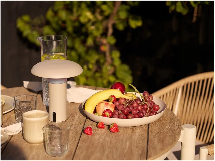 LED stolové/prenosné vonkajšie svietidlo na USB ø 18 cm Ramsey – House Nordic