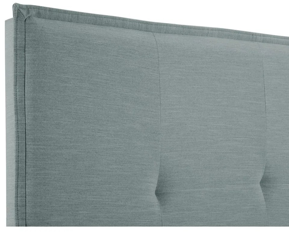 Tyrkysovomodré čelo postele 140x120 cm Monica – Milo Casa