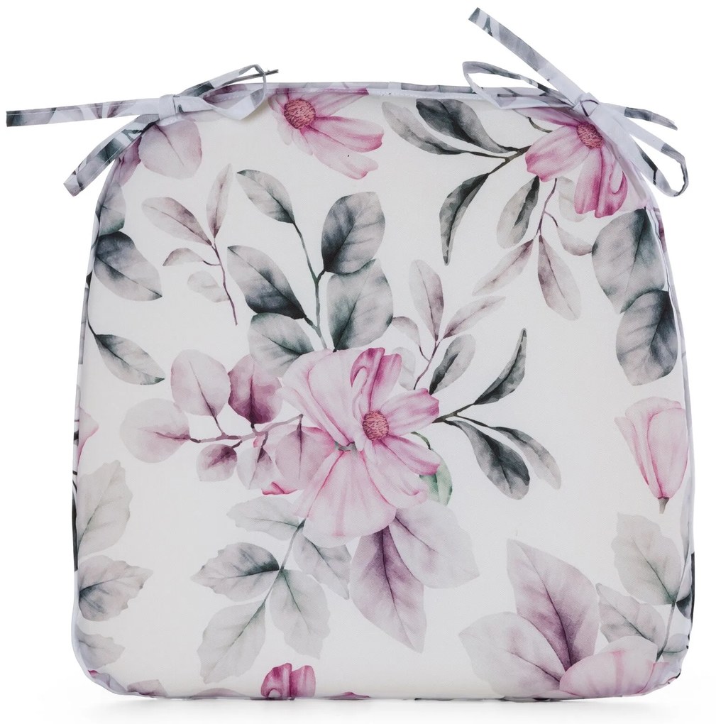 ZÁHRADNÝ VODEODOLNÝ PODSEDÁK NA STOLIČKU GARDEN30C 38X40X4 CM KVETY