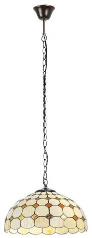 Luster do spálne Tiffany štýl Rabalux 8076 kolekcia Marvel Ø40