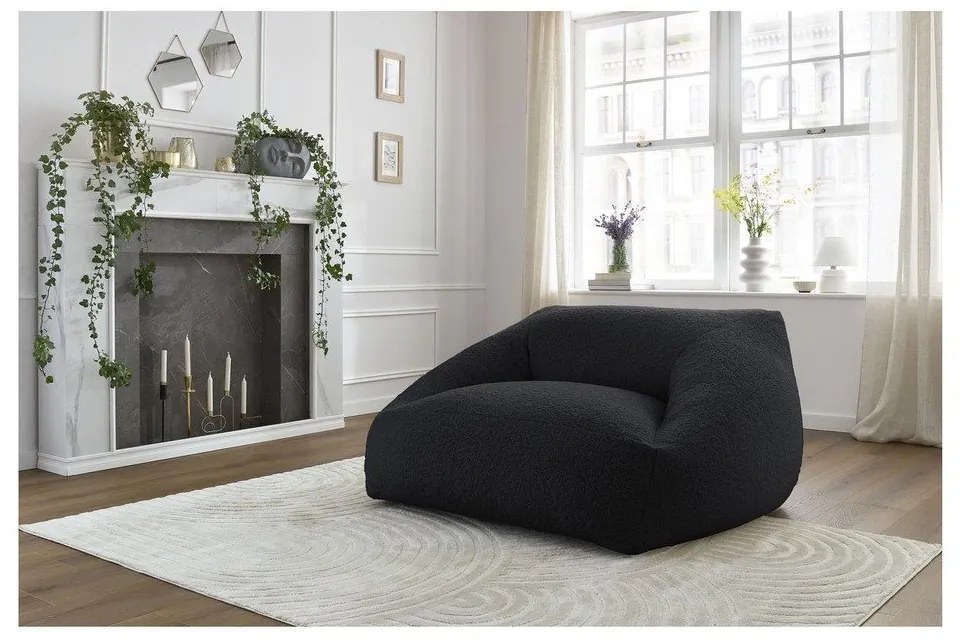 Čierny sedací vak Lilibet – Bobochic Paris