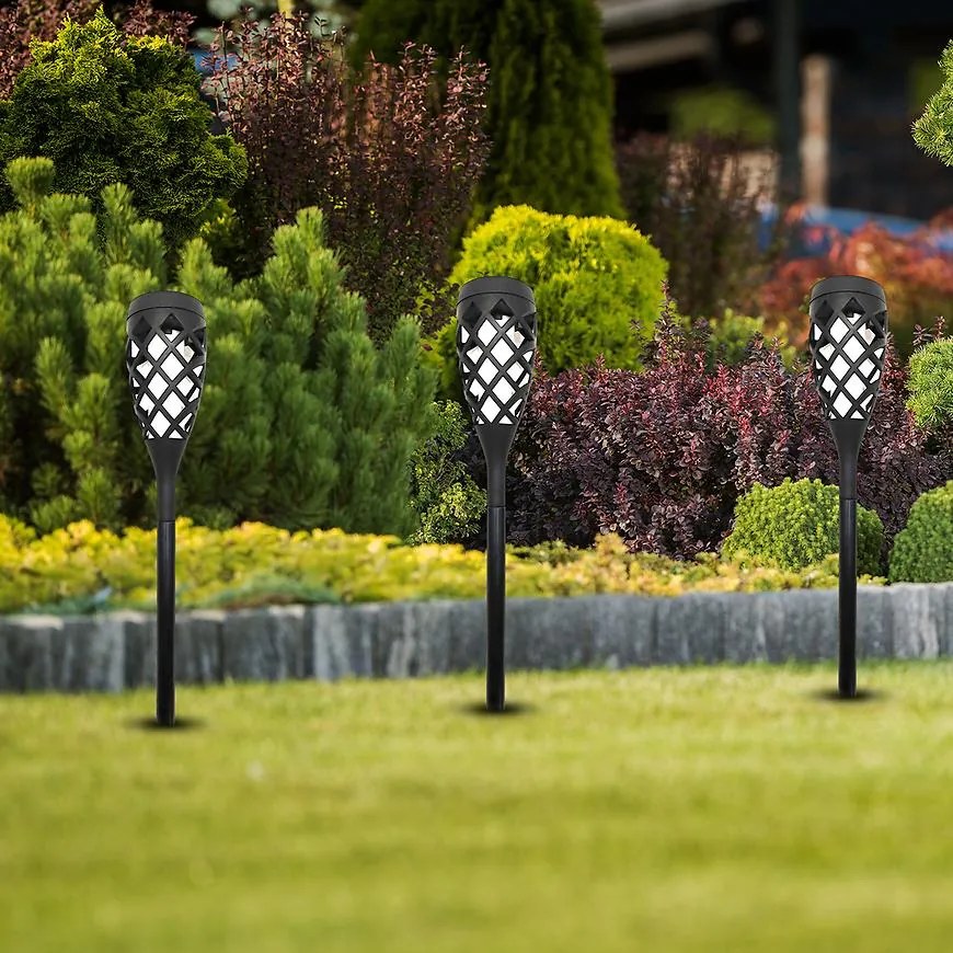 Solárna Lampa EKO1461 Pochodeň 1700K Set 5ks