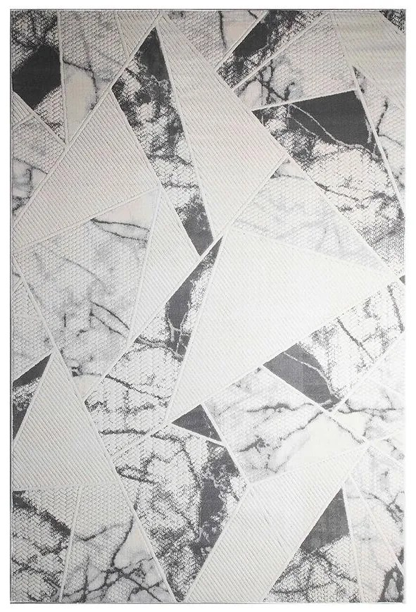 Koberec Merlyne 1,4/1,9 E557A SGZ58 krémový/tmavosivý