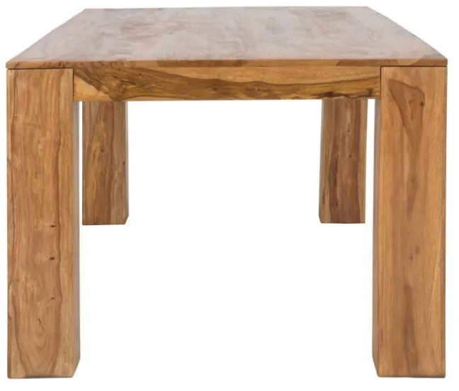 Jedálenský stôl Tara 200x90 indický masív palisander Orech