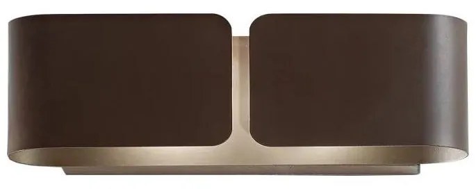 Ideal Lux - Nástenné svietidlo CLIP 2xE27/60W/230V hnedá