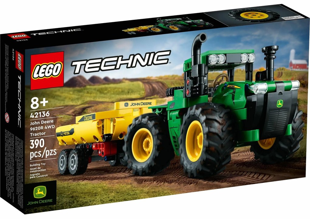 LEGO Technic 42136 John Deere 9620R 4WD Tractor 2242136