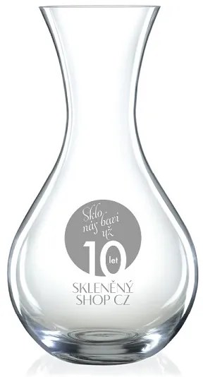 Výročná karafa na víno Bohemia Crystal 1,24 l