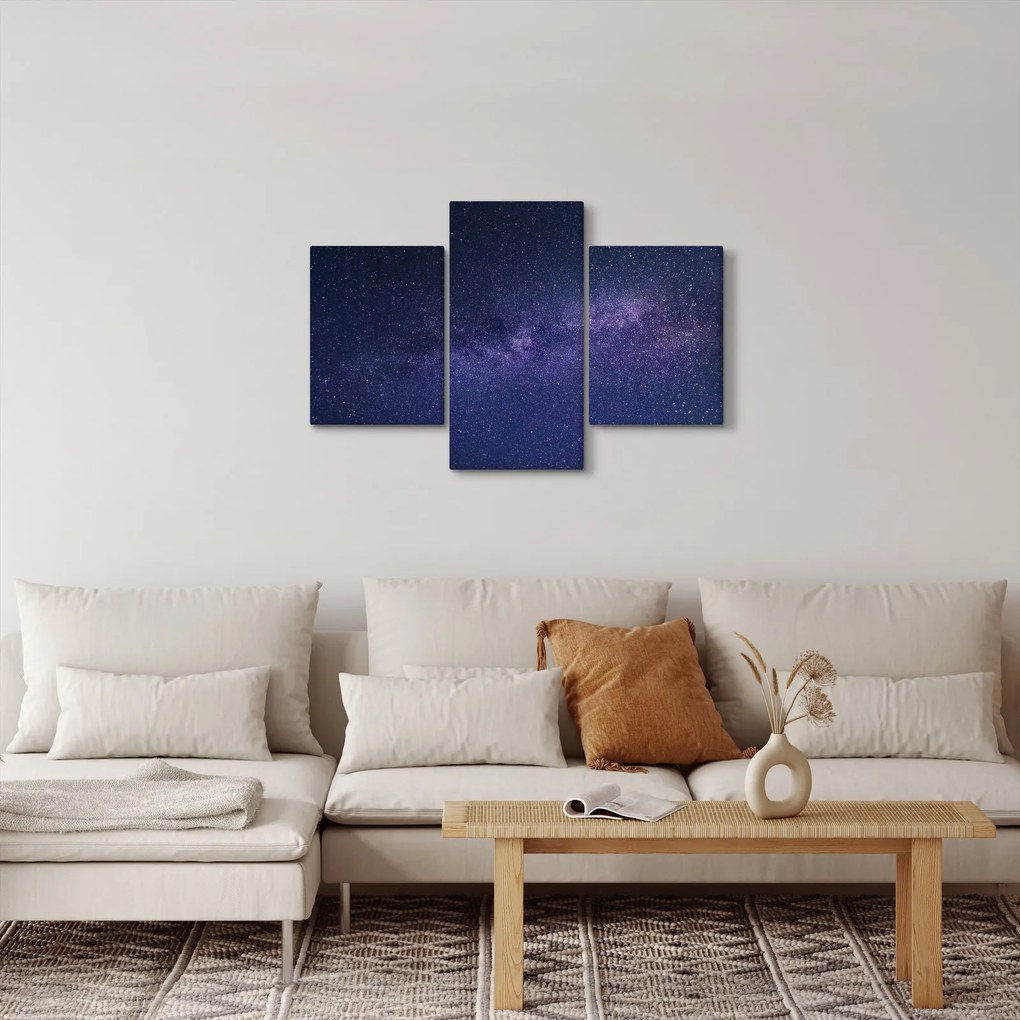 Obraz galaxie (90x60 cm)