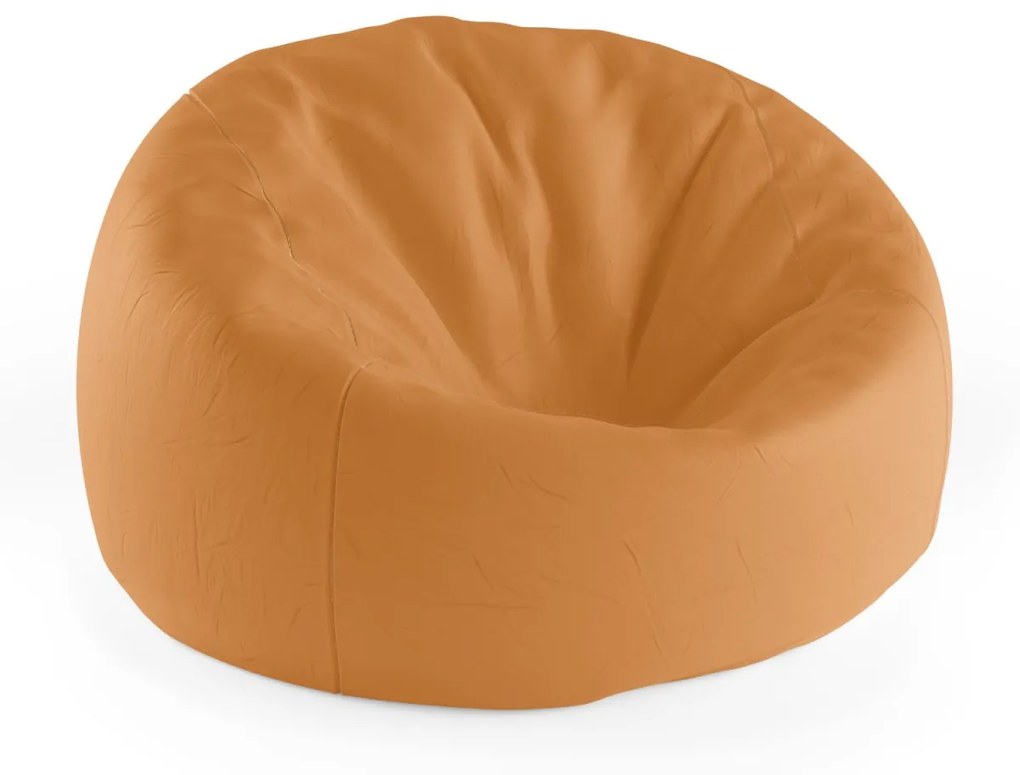 Sablio Sedací vak Cocoon Mandarinková - 115 x 75 cm x 45 cm