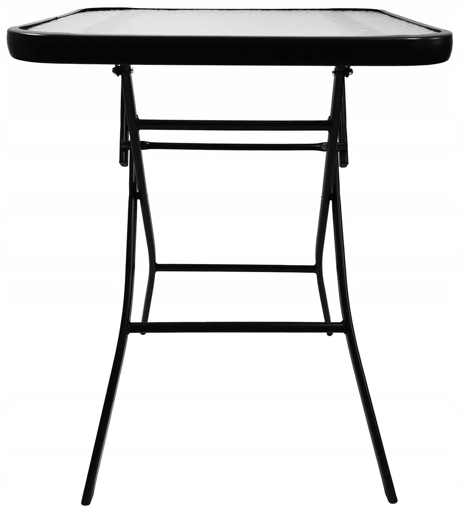 Dekorstudio Záhradný skladací stolík TASOS štvorcový - 60 cm