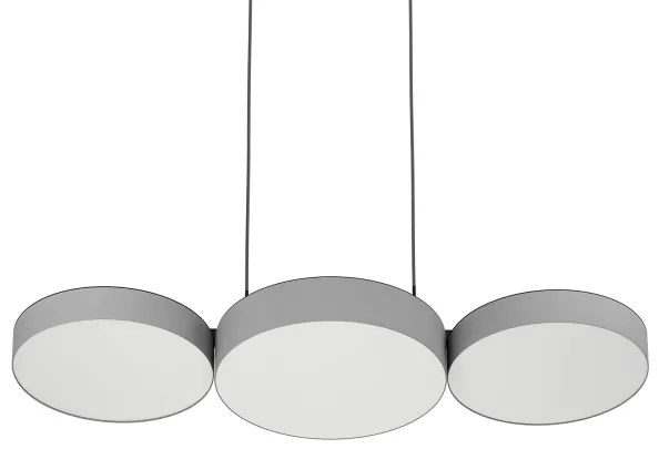 Eglo 900856 - LED RGBW Stmievateľný luster na lanku BARBANO-Z 3xLED/7,5W/230V šedá