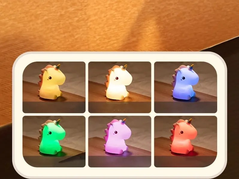 Nočná LED lampička JEDNOROŽEC