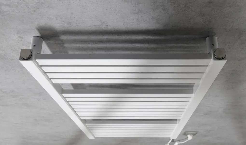 Aqualine Aqualine, TONDI-E elektrické vykurovacie teleso, rovné, 450x970 mm, 300 W, biela, DE450T