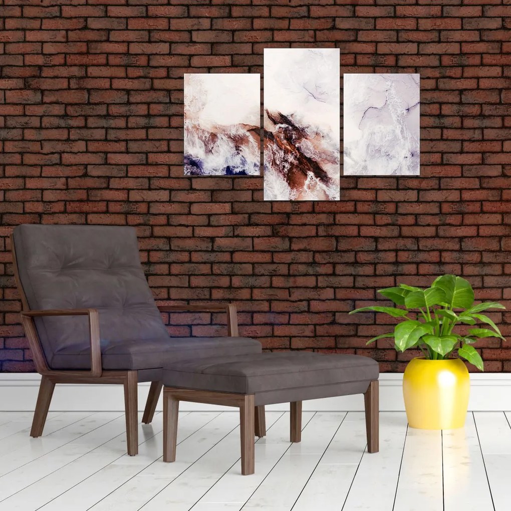 Obraz - Fialový mramor N⁰1 (90x60 cm)