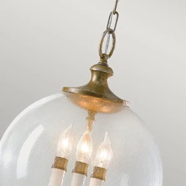 Elstead FE-ARGENTO-P - Luster na reťazi ARGENTO 3xE14/60W/230V