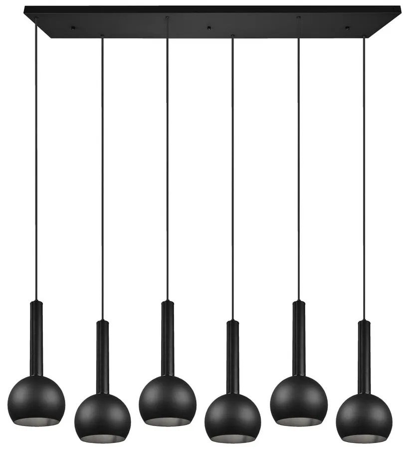 Čierne závesné svietidlo Ciliana – CINQUE