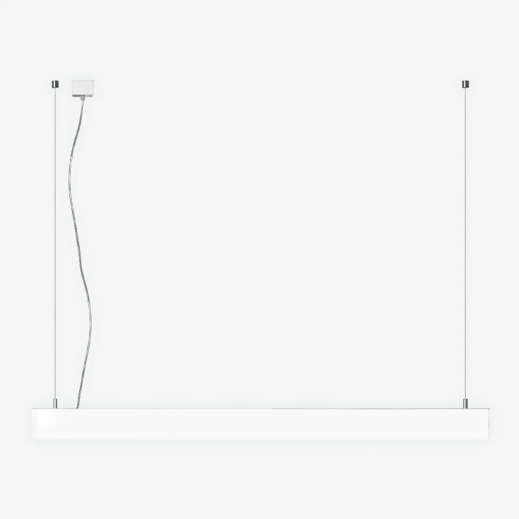 Lucis závesné svietidlo Izar III 40W Led 4000K akrylátové sklo biela Dali Zli