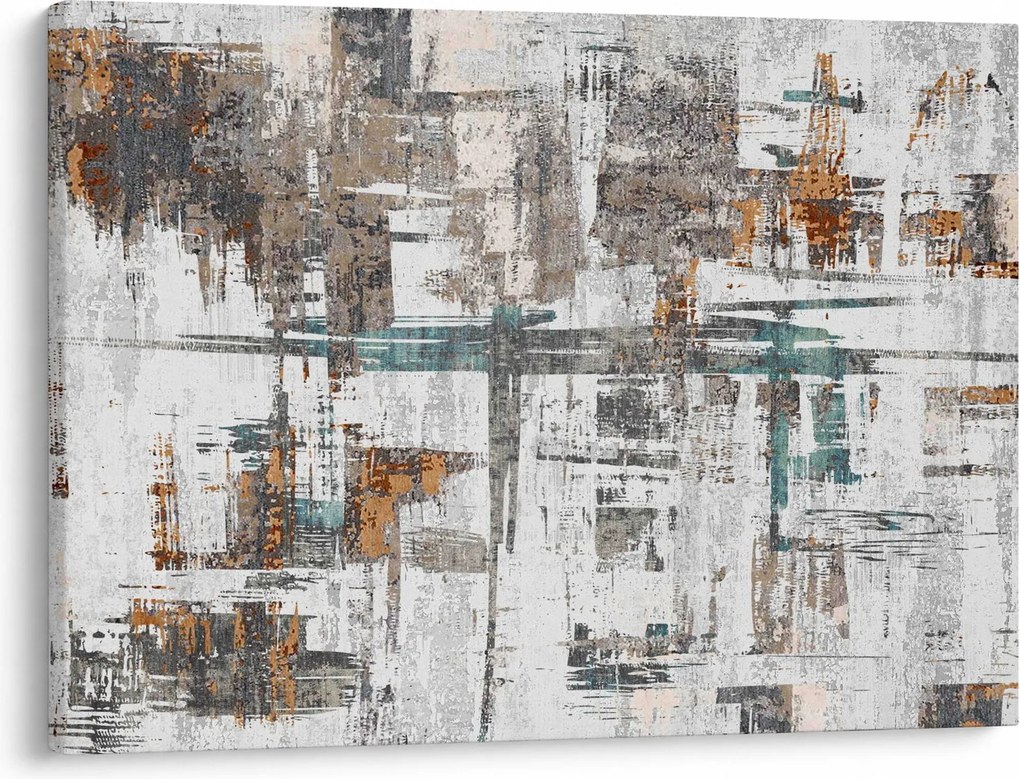 Obraz - Abstraktné ťahy (70x50 cm)