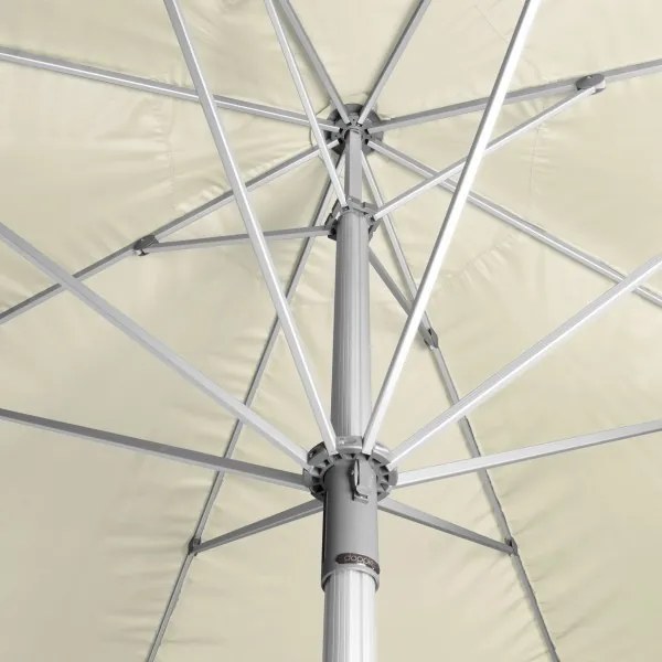 Doppler TELESTAR 4 x 4 m - veľký profi slnečník antracitový (kód farby 840)