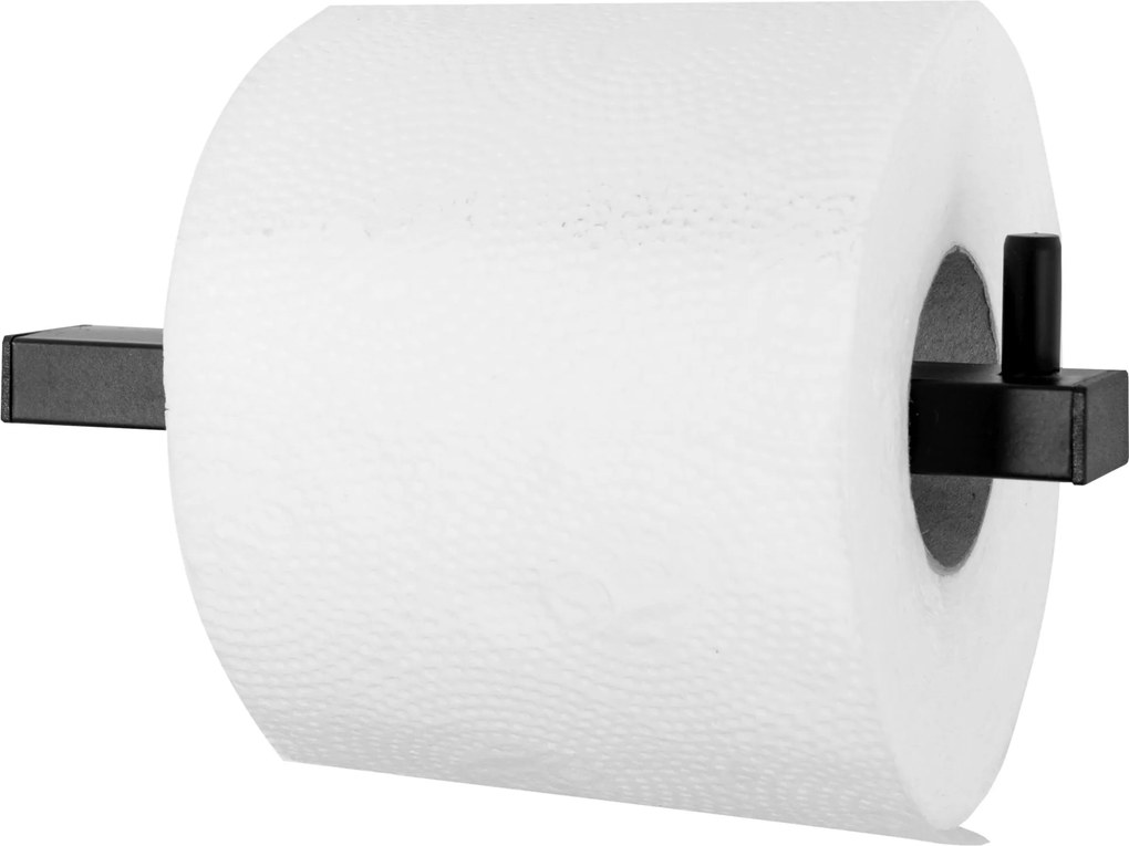 Držiak na toaletný papier REA 392599 čierny mat