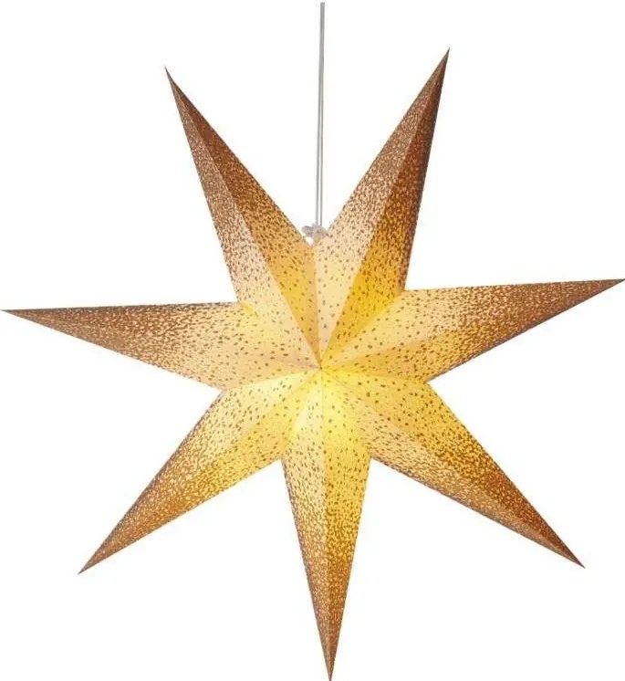 Vianočná dekorácia  1xE14/25W/230V pr. 60 cm zlatá