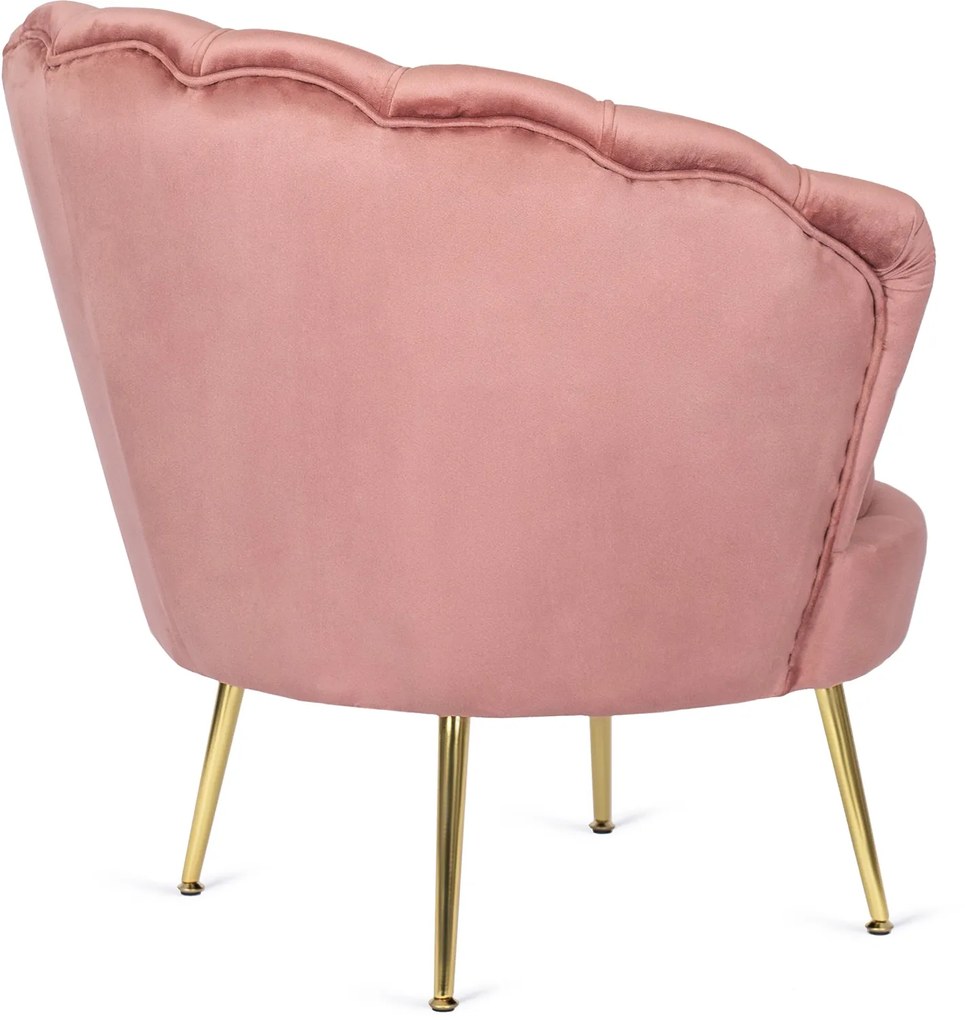 PROXIMA.store - Glamour kreslo ANGEL FARBA: ružová