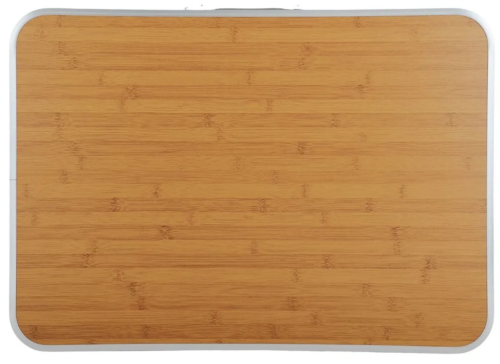 Kempingový stolek ARES 70x50 cm hnědý
