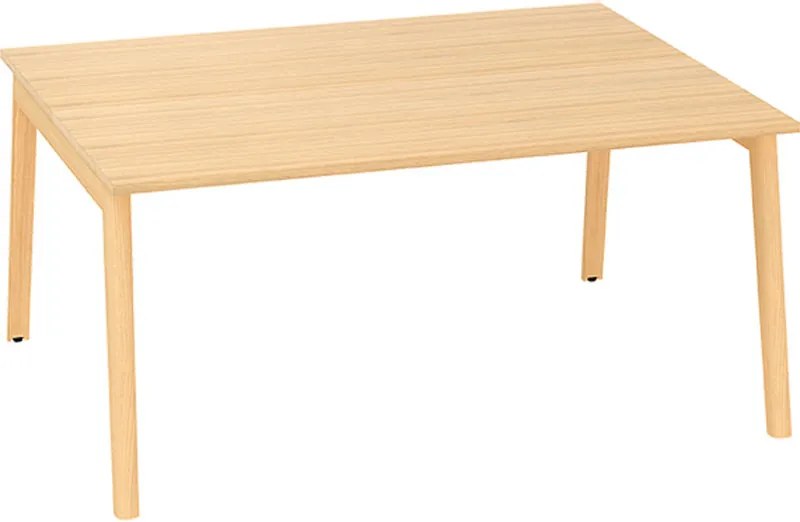 Kancelársky pracovný stôl ROOT, 1600 x 1600 mm, dub