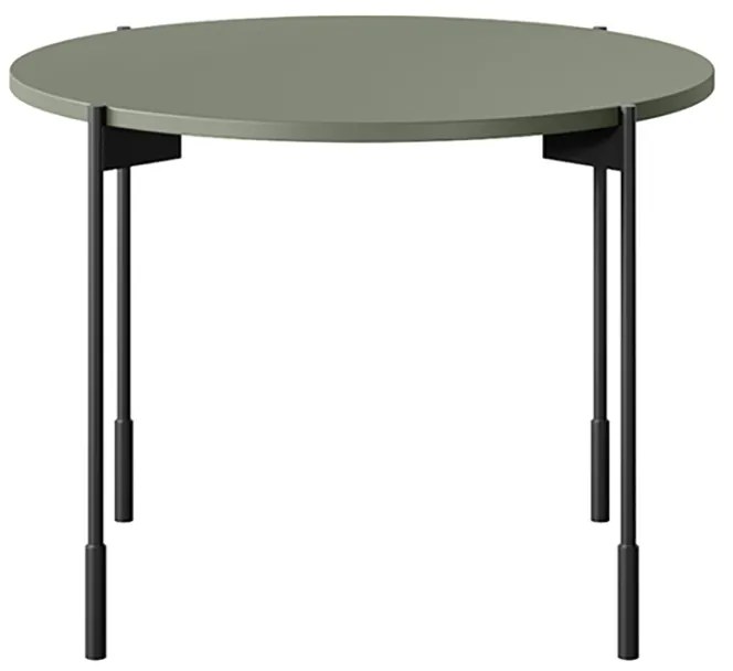 Okrúhly Konferenčný stolík Sonatia 60 cm - olivová