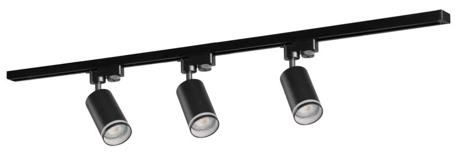 Polux Bodové svietidlo do lištového systému PARIS 3xGU10/10W/230V + 1 m lištový systém 321596