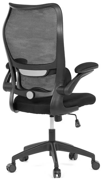 Autronic BONTEC Kancelárska stolička, hojdací mechanizmus, čierna sieťovina, KA-C808 BK Farba: Šedá
