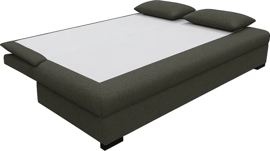 Rozkladacia pohovka BOOK - sivozelená Farba: Bežová