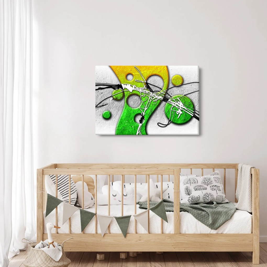 Abstraktný obraz (90x60 cm)