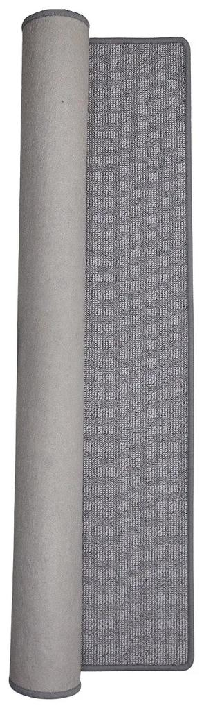 Vopi koberce Behúň na mieru Porto šedý - šíre 120 cm