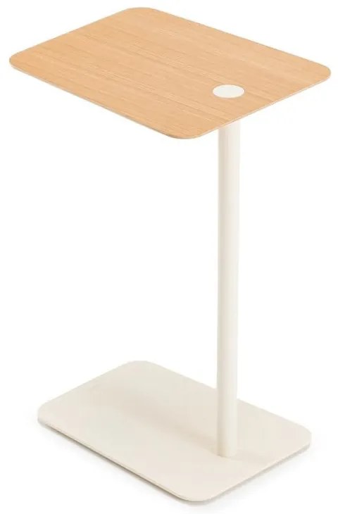 Kovový odkladací stolík 42x34.6 cm Loop - Gazzda