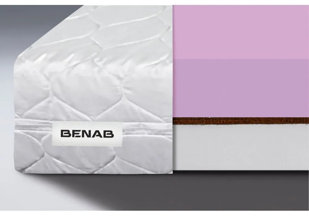 Tvrdý/stredne tvrdý penový obojstranný detský matrac 90x200 cm Coco Dreamer – BENAB