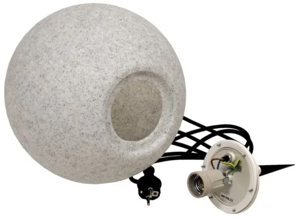 Vonkajšia lampa 1xE27/60W/230V IP44, priemer 30 cm