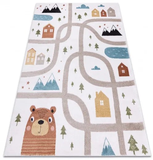 Dětský kusový koberec Fun Polar cream-160x220
